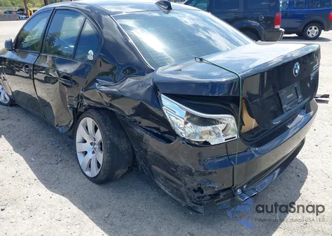 2005 BMW 530I z USA, uszkodzony, nr VIN WBANA73555B816004